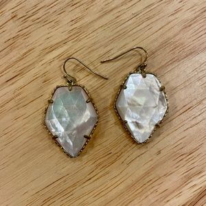 Kendra Scott Mother of Pearl Earrings